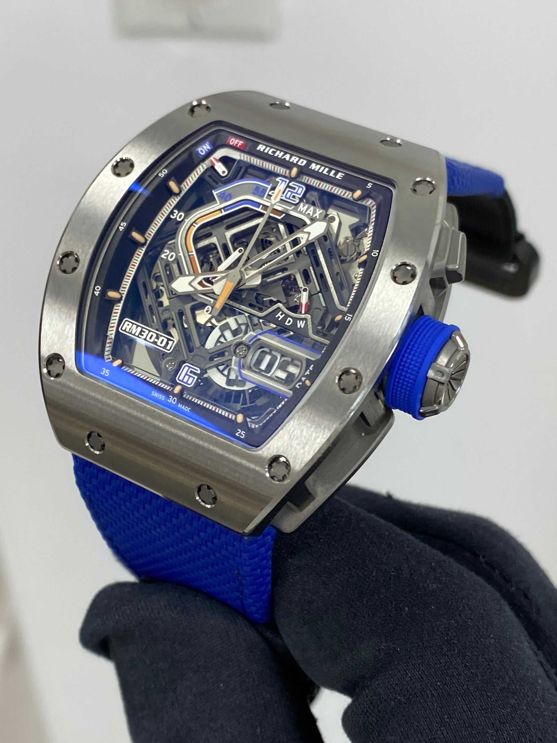 Richard Mille Automatic Winding With Declutchable Rotor RM30-01 Complete 2025