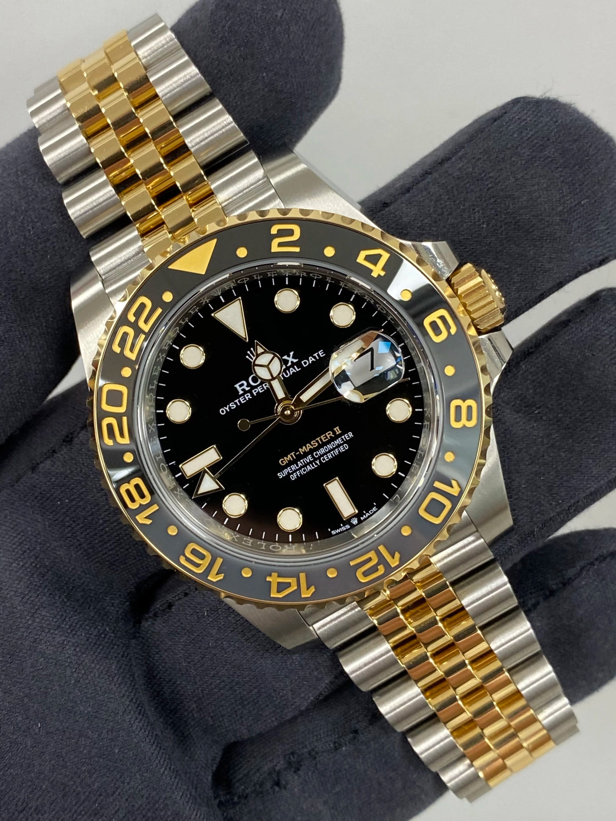 Rolex GMT-Master II 126713GRNR — listing photograph