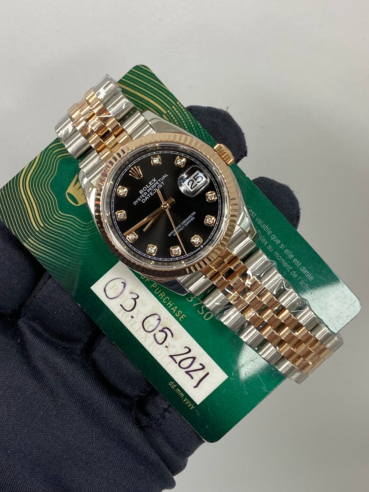 Rolex Datejust 36 126231 — listing photograph