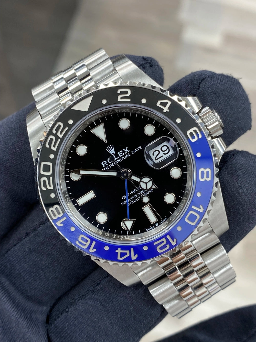 Rolex GMT-Master II Batgirl 126710BLNR Card 2019