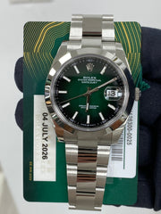 Rolex Datejust 41 126300 Card 2026 SOLD