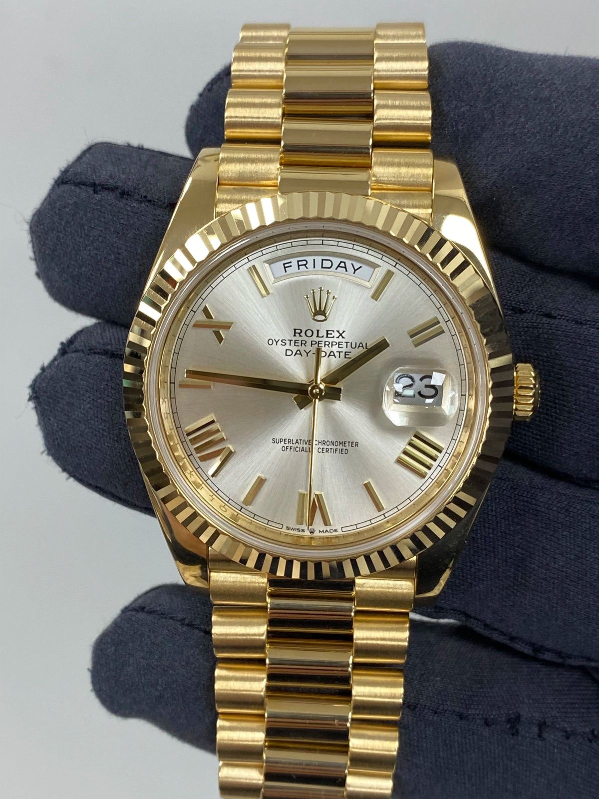 Rolex Day-Date 40 228238 Card Open Date