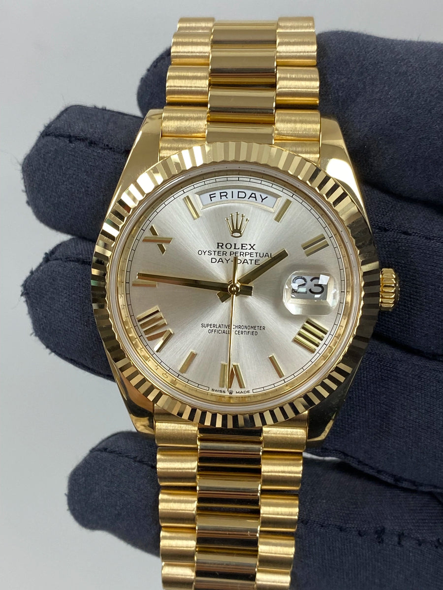 Rolex Day-Date 40 228238 Card Open Date