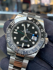 Rolex GMT-Master II Bruce Wayne 126710GRNR — listing photograph