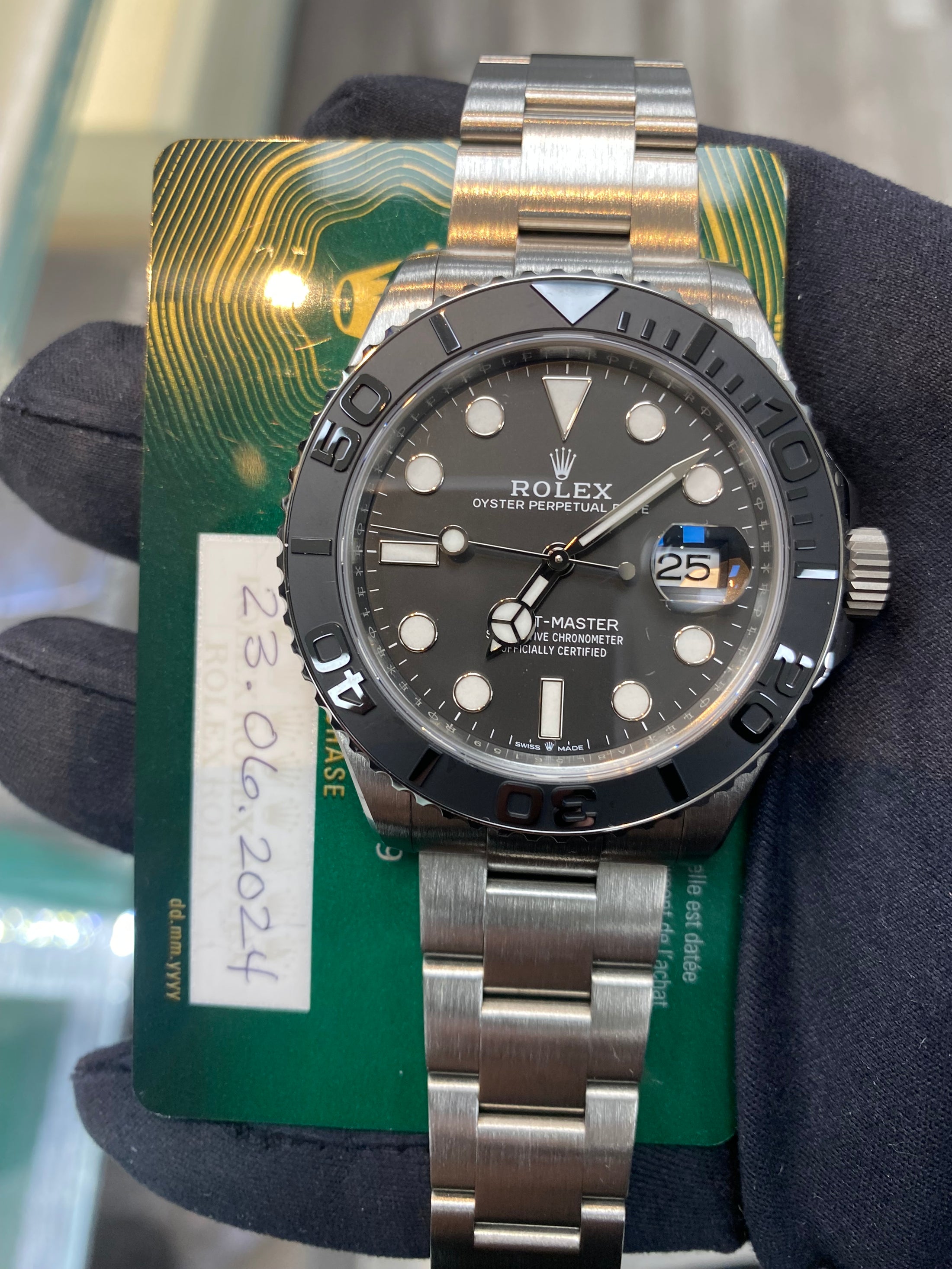 Rolex Rlx Titanium Yacht-Master 42 226627 Card 2024