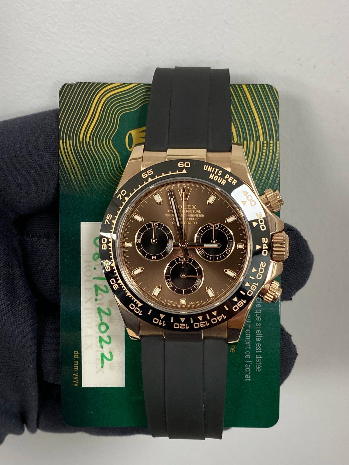 Rolex Daytona 116515LN Card 2022