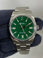 Rolex Oyster Perpetual 41 124300 Card