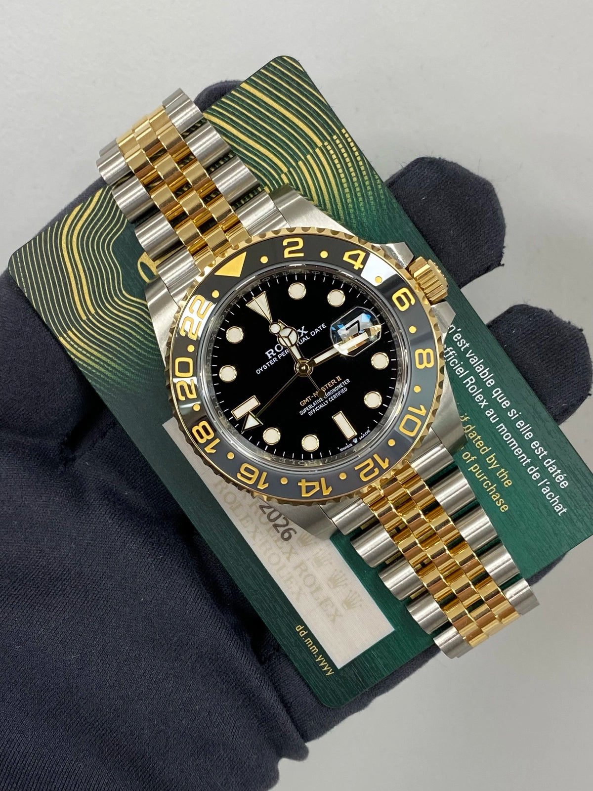 Rolex GMT-Master II 126713GRNR — listing photograph