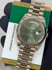 Rolex Day-Date 40 228239 Card 2019