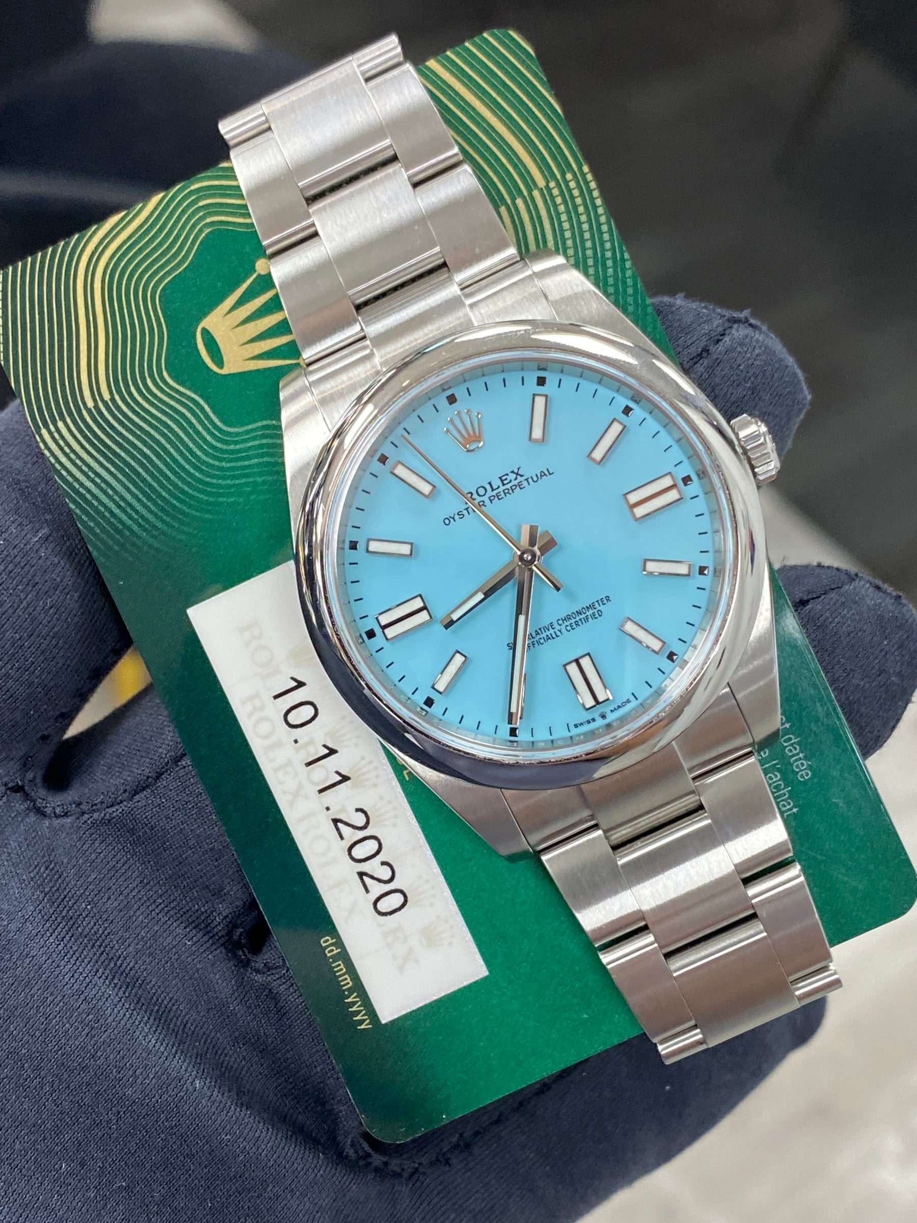 Rolex Oyster Perpetual 41 124300 Card 2020