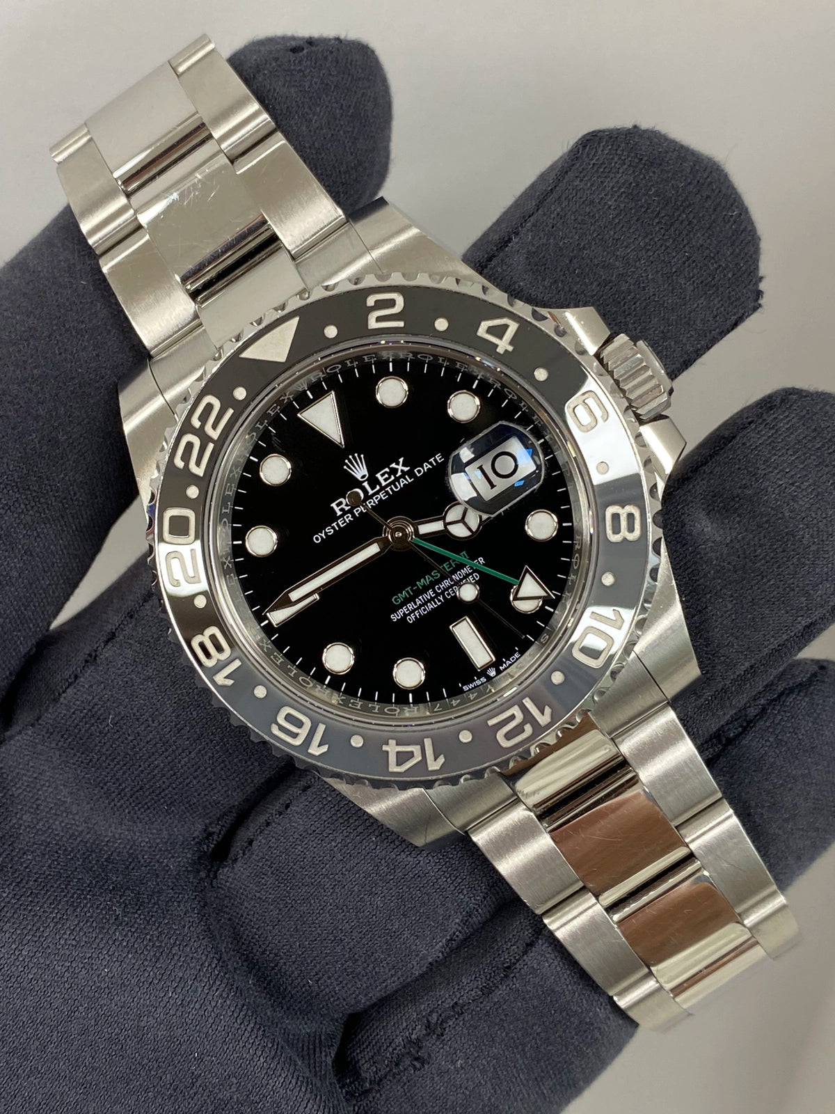 Rolex GMT-Master II Bruce Wayne 126710GRNR Card 2025