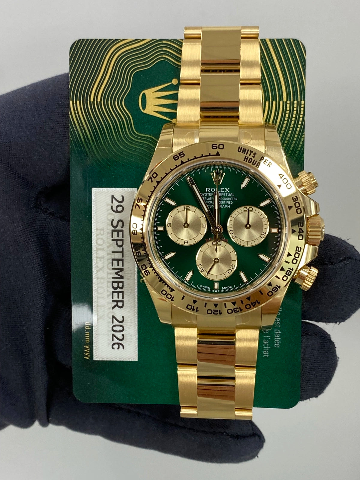 Rolex Daytona 126508 — listing photograph