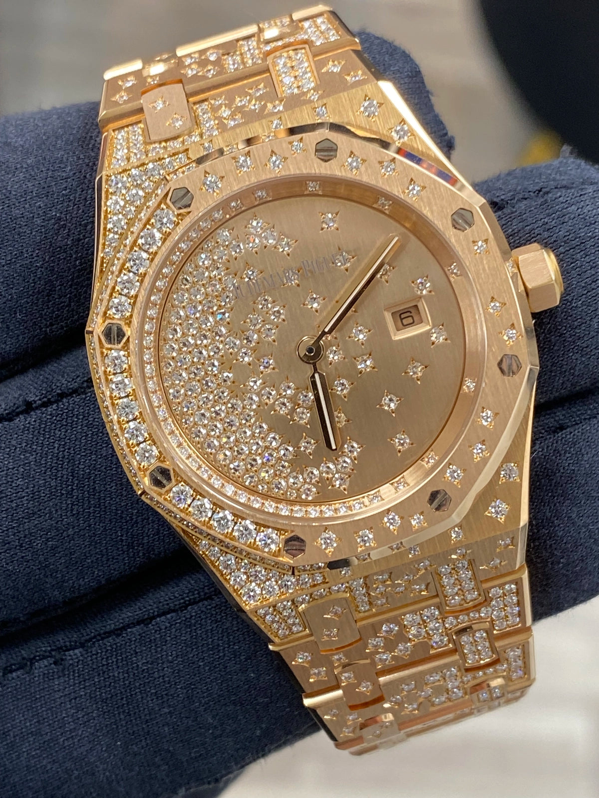 Audemars Piguet Royal Oak Quartz Diamond 67654OR.ZZ.1264OR.01 SOLD