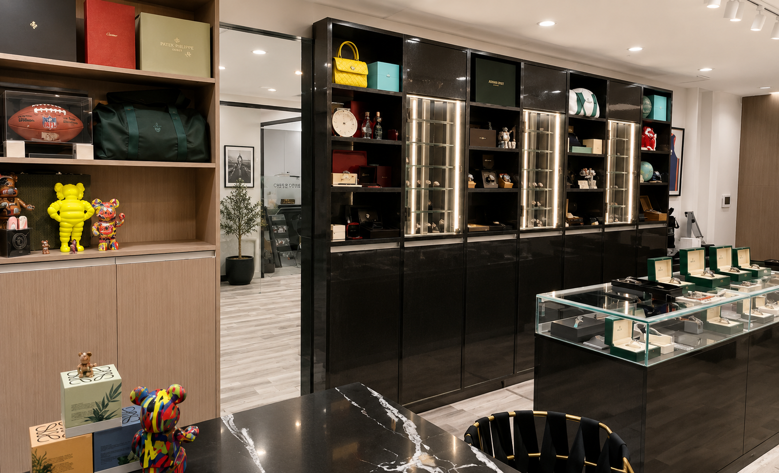 Chrono Boutique NY showroom